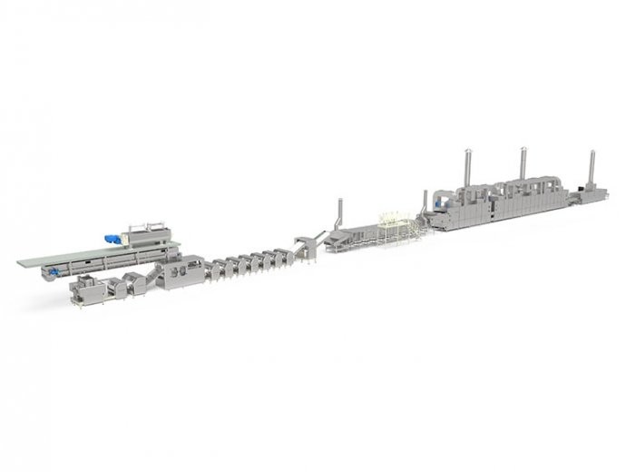 全自动非油炸方便面生产线