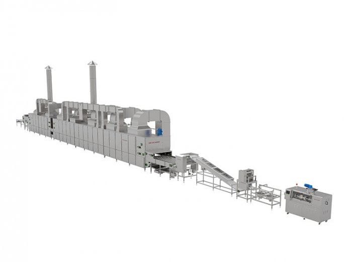 全自动非油炸挤出面生产线