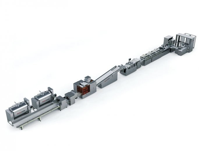 多功能仿生圆馒头生产线